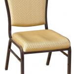 steel frame dining chair for hotel