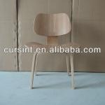 modern wood restaurant chair