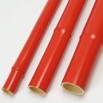 Decorative bamboo rod-