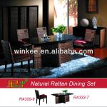 2014 Hot Sale Modern Rattan Dining Furniture