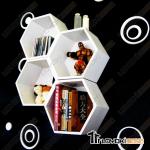 Restaurant Furniture-hexagon dispaly rack-CG4028