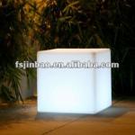 Rechargeable Colorful LED outdoor cube seat