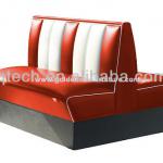 leather bench booth seating for restaurant-HXS-P-M-13