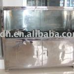 stainless steel exhibit cabinet-