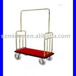 Stainless steel luggage cart