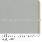 grey board with silvery grey melamine mdf-