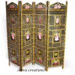 Hand Painted Indian Screen Partition-WPF--001
