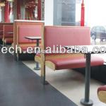 Restaurant booth sofa with table furniture