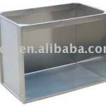 stainless steel exhibit cabinet