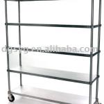 Stainless shelf-pen rack and shelf