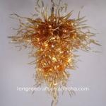 Decorative Blown Glass Chandelier Light for Restaurant-LR089