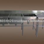Stainless steel dirty sink table-950679HS150F