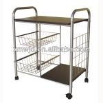 the fashionable Kitchen trolley /food cart/hot sale food dining trolley