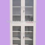 Two Part Glass Door Kitchen Cupboard Furniture-DZX-G1F