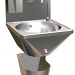 Stainless steel washbasin