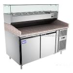 TT-BC288B Stainless Steel Pizza Refrigerated Table