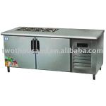 TT-WK1A/B Stainless Steel work table with frozen-TT-WK1A/B