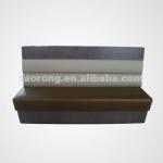 New design restaurant wood base sofa benchSO-045