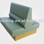 customized restaurant wood base sofa booth(SO-044)