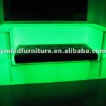 plastic lighted sofa/led new desigen furniture