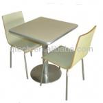 laminated restaurant table and chairs