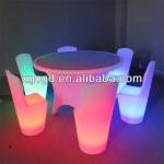 PL69 glowing led modern restaurant furniture