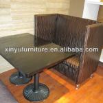 restaurant tables and booth sofa XY0900