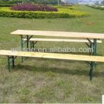 HE-102,High quality Wooden Folding Table and Bencher For Beer-HE-102