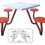 powerful and durable school dining furniture A0302-4