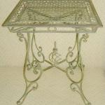 antique wrought iron restaurant furniture-FH27-09A001