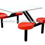 HOT SELL FAST FOOD TABLE AND CHAIRS RESTAURANT TABLE SET