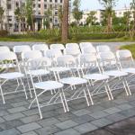 wedding plastic folding chair