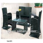 New Classic Design Rattan Furniture Restaurant Sofa Set