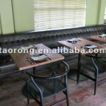 Hot sale! RS-002 Restaurant dining set(Bench seat ,dinning table and dinning chairs)-RS-002