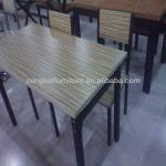 2014 New Style melamine 4 seater bistro set