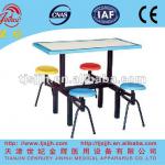 K10 School mess hall or restaurant four-seat dining table-K10