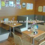 restaurant sofa with car leather-JB-Q042907