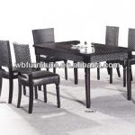 restanrant cane furniture/ restanrant table and chair-
