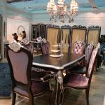 2013 New Dseign classical luxury leisure diningroom set, No. 1 dream solid wooden table and chair