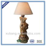 antique decorative wood finish table lamps restaurant sets