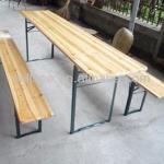 HE-100,Wooden Folding Table and Folding Bencher For Beer-HE-100