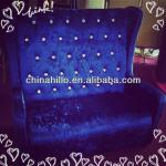 China one side 2-seater restaurant sofa booths