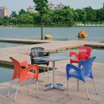 FOSHAN Restaurant plastic furniture set YT2,YC081