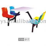 table and school canteen chairs set-YXA017