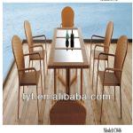 2013 New Design Restaurant Dining Table and Chairs Set