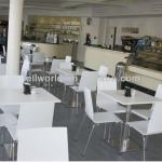 cafe restuarant simple design dinning table-