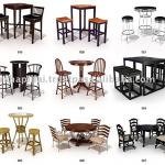 Restaurant Chair and Table-PR-HF-09