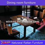 cheap wooden restaurant table and chairs