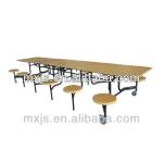 12 seaters elegant and modern school dining table