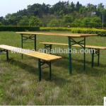 HE-101,Wooden Folding Table and Bencher For Beer